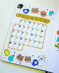 My Animal Crossing Theme Calendar For June Bulletjournal Bullet Journal Ideas Pages Bullet Journal Inspo Bullet Journal Themes