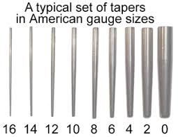 Taper Gauge Sizes I Wouldnt Go Any Bigger Than Like 4