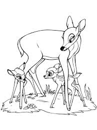 Baby Bambi Coloring Pages Bambi Is An Animated Film Made By Disney Which Was Lifted From A Book Of In 2020 Animal Coloring Pages Animal Coloring Books Coloring Pages