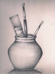 Afbeeldingsresultaat Voor Easy Pencil Drawing Still Life Drawing Still Life Pencil Shading Pencil Drawings Easy