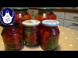 1 Eingelegte Tomaten Fur Den Winter Auf Russische Art Pickled Tomatos Youtube Kochen Und Backen Eingelegte Tomaten Essen