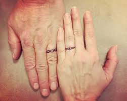 This small tattoo is placed in the inner finger, meaning the ink stays relatively hidden. 50 Matching Wedding Ring Tattoos For Couples 2021