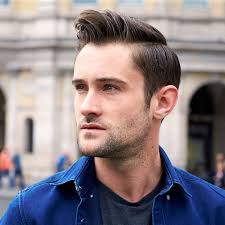 Layer the tips of your hair and go for a goatee beard to complete the whole look. Men S Side Step Haircut Novocom Top
