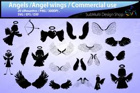 45 Angel Svg Designs Graphics