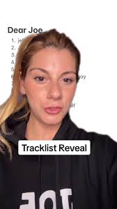 Dear Joe, 6/28. Here’s the track list. 📝 #album #fyppp #Joe