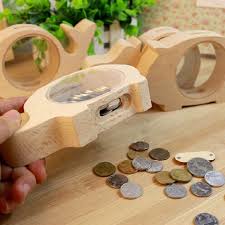 Animal Wooden Money Box Wooden Money Boxes Wooden Money Wooden Piggy Bank
