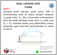 Sehingga diharapkan peserta camp sudah menguasai materi dasar dari setiap pelajaran yang akan diikuti pada camp tahun ini. Soal Latihan Persiapan Un Olimpiade Fisika September 2017