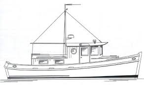 Redwing 34 Tug Tugboat Yacht Boat Plans Boat Designs Boat Design Tug Boats Boat Plans