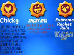Normally, you will stay at the middle range based of the amount of hitpoint you have. Part 1 Of My Third Star Power Ideas It Toke Me A While To Make Brawlstars