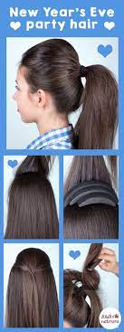Simple Hair Tutorials Hair Styles New Year S Eve Hair Easy Hairstyles