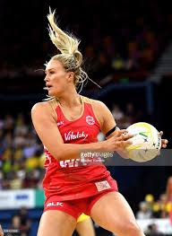 Chelsea Pitman Of The Roses In Action During The 2017 Netball Quad Series Match Between The Australian Diamonds An England Netball Team England Netball Netball