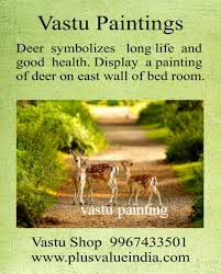 It's also a good colour combination for bedroom according to vastu for individuals with a lazy however, the wisdom of vastu shashtra cautions against painting your entire house white. Vastu Deer Painting Vastu House Feng Shui How To Feng Shui Your Home