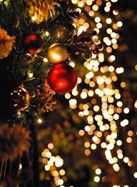 Christmas and new year decoration. Pin By Kyra Richard On Winter Christmas Wallpaper Christmas Lights Gold Christmas