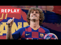 A lawyer representing griezmann is expected to deposit the €120m with laliga (lfp) today (friday) to free the player from the contract he currently has with atletico madrid. Replay Presentation Officielle D Antoine Griezmann Au Barca Youtube