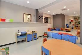 Tarkett Selected Colourful Floors For The Little Ones At The New Bi Lingual Crechappy Day Care Center In Lille France Best Flooring Vinyl Flooring Flooring