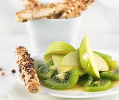 Limetten Souffle Mit Kiwisalat Betty Bossi