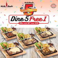 Check spelling or type a new query. Dine 5 Free 1 Ny Steak Shack Malaysian Foodie