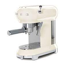 7 handpresso wild hybrid espresso machine. Espresso Coffee Machine Cream Ecf01creu Smeg Com