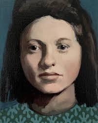 Today Saturday 10 January is the final day of the 43rd Edition of Small is  Beautiful. Featured in the exhibition are portraits by Claerwen James (b.  1970), who originally trained as a