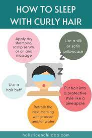 Sleeping With Curly Hair How To Preserve Your Curls Overnight Curly Hair Styles Sleep With Curly Hair Hair Buff