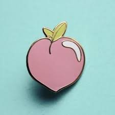 Peach Emoji Pin Emoji Pin Pin Peach