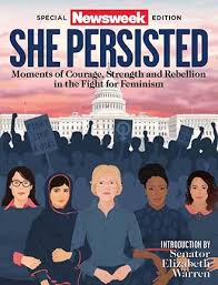 We need our voices to be heard now more than ever.. Sen Elizabeth Warren Other Feminists Grace Newsweek Cover Designed By Uri Art Graduate Uri News