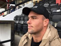 Darcy joins the team in the stands today