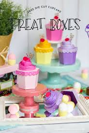 Download 3d Cupcake Treat Boxes 3d Cut Files Designs By Miss Mandee
