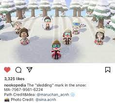 Acnh Winter Christmas Animal Crossing New Animal Crossing Animal Crossing Game