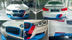 Alpine white, mediterranean blue, mineral grey, black sapphire bmw individual headliner anthracite, floor mats in velour, lights package, multifunction instrument display with 26 cm display adapted to individual. This Bmw 3 Series M Performance Inspired Custom Body Kit Costs Rs 7 Lakh