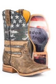 Tin Haul Mens Freedom Cowboy Boots