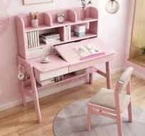Shop pink study table and chair on Sale Black Friday