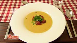 Essen Trinken Rosins Rezept Kartoffelsuppe Mit Cabanossi Von Frank Rosin Rezept Rezepte Kartoffelsuppe Einfache Gerichte