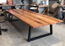 Solid Australian Timber Dining Table Bombora Custom Furniture Custom Dining Tables Timber Dining Table Industrial Outdoor Furniture