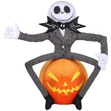 The Nightmare Before Christmas Jack Skellington Prop Greeter Walmart Com Fun Halloween Decor Jack Skellington Vintage Halloween Decorations