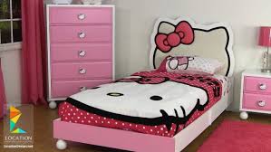 غرف نوم اطفال هالو كيتى للبنات Hello Kitty Bedroom 2018 لوكشين ديزين نت Kids Bed Furniture Girl Bedroom Decor Bedroom Furniture For Sale