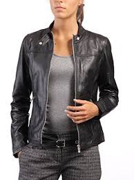 159 99 Western Leather Women S Lambskin Leather Bomber Biker Jacket Leather Jackets Women Real Leather Jacket Motorcycle Jacket Women