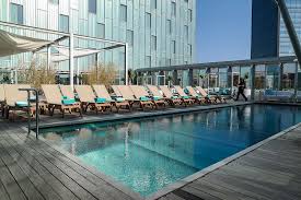 Design and bright rooms with wonderful views over the sea and barcelona city. The Level At Melia Hotel Barcelona Sky Therubinrose