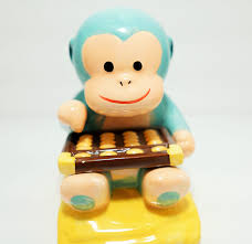 Wells Fargo Lunar New Year of the Monkey Coin Bank Moneky With Abacus Piggy  Bank