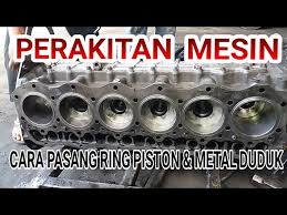 Ukur celah 0li metal duduk seperti mengukur metal jalan pada piston. Tutorial Perakitan Mesin Dari Mulai Pasang Metal Duduk Jalan Pen Piston Ring Piston Bayu Putra Motor Youtube