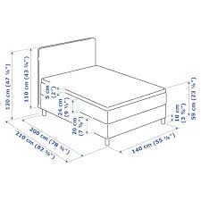 Dunvik Lozko Kontynentalne Hovag Twardy Tuddal Ciemnoszary 140x200 Cm Dodaj Do Listy Zakupow Ikea In 2020 Ikea Ikea Food Beige