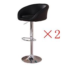 ospi swivel chairs adjustable bar stools kitchen stool breakfast with arms set of 2 bamboo butcher block countertop