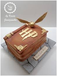 Hp Book Of Spells By Planet Cakes Harry Potter Birthday Cake Harry Potter Cake Planet Cake