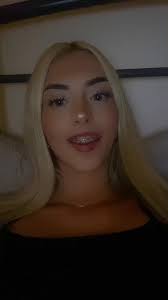 Blonde Hair Girl Acting Like Robot