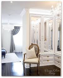 Classy white bedroom design with plant. Diy Custom Closet Dressing Room Video Classy Glam Living