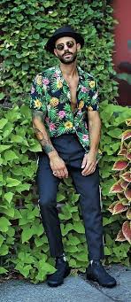 17 Hawaiian Outfits To Keep Men Vacation Ready Hawaiian Outfit Hawaiian Fashion Mens Outfits