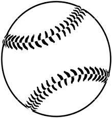 Baseball Bat And Ball Black And White Clipart Baseball Vector Image On Vectorstock Baseball Vector Baseball Decals Baseball Theme
