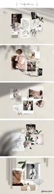 Download Creativemarket Realistic Mood Board Mockup Vintage 3896841 Gfxtra PSD Mockup Templates