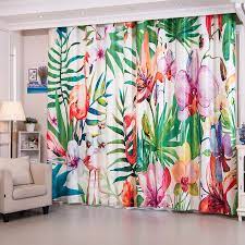 Bright colored curtains 431606 collection of interior design and decorating ideas on the. Beautiful Flamingo Patterned Bright Colored Curtains Colorful Curtains Diy Closet Doors Curtains With Blinds