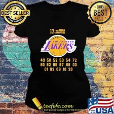 — the lowest point for the los angeles lakers in the past decade is difficult to discern. Los Angeles Lakers 17 Time Nba Champions Shirt Teefefe